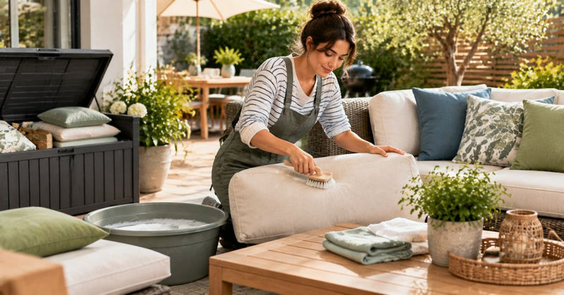 How to Keep Outdoor Cushions Fresh and Ready for Guests - Al Thahani Furniture