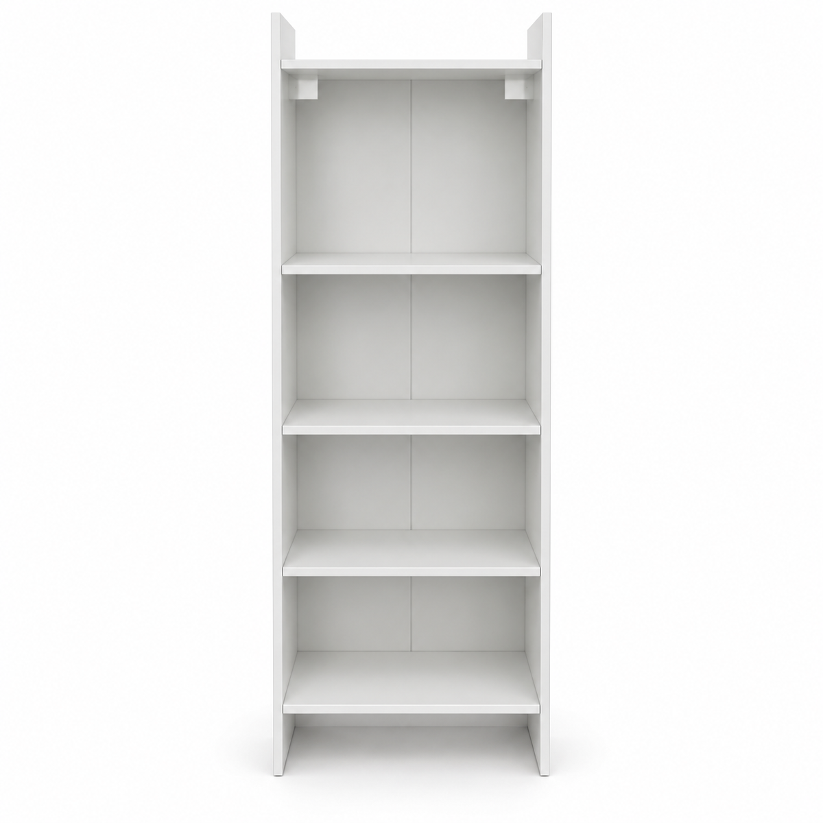 IKEA BAGGEBO 4-Shelf Bookcase – White – 50 × 25 × 160 cm