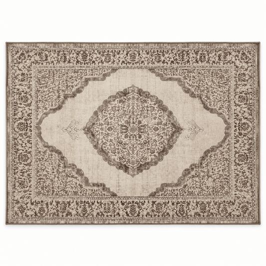AVISA Saryon Carpet – Beige & Grey – 300 × 400 cm - Al Thahani Furniture