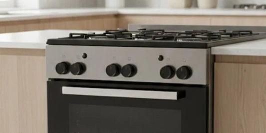 Bosch Serie 2 Freestanding Gas Cooker | 4 Burners | Full Flame Safety | Stainless Steel - althahanifurniture