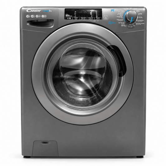Candy SmartPro 10kg Front Load Washing Machine – 1400 RPM – Anthracite - Al Thahani Furniture