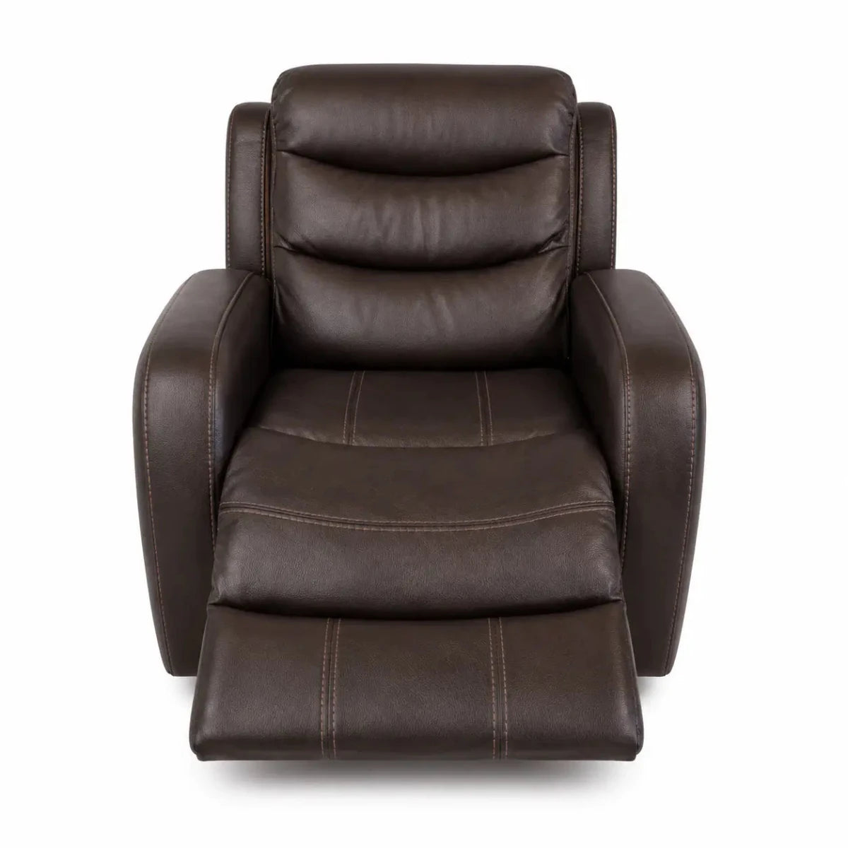 Chaplin Faux Leather Rocking Recliner - used 5 months - Al Thahani Furniture