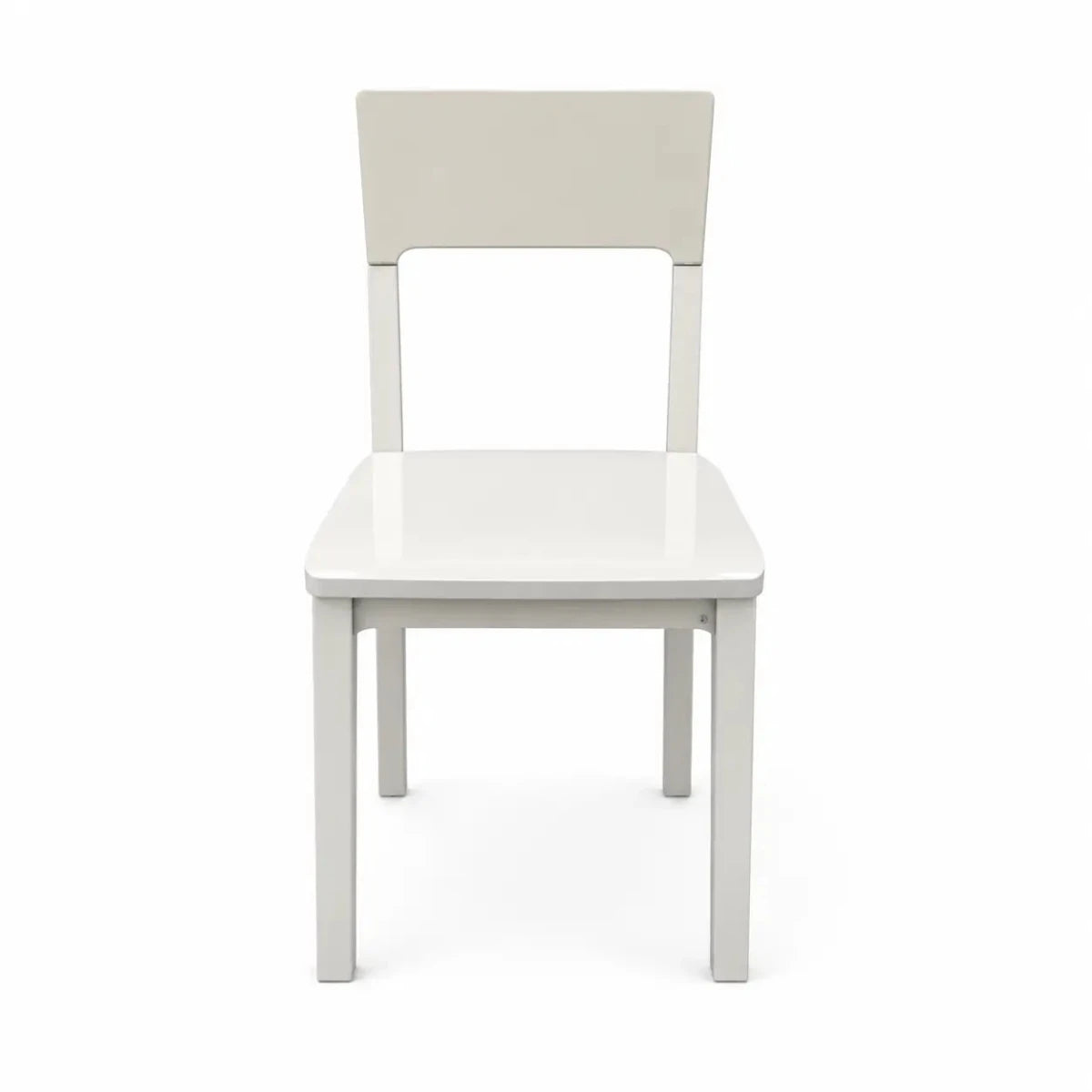 Classic Scandinavian Solid Birch Dining Chair - used 8 months - Al Thahani Furniture