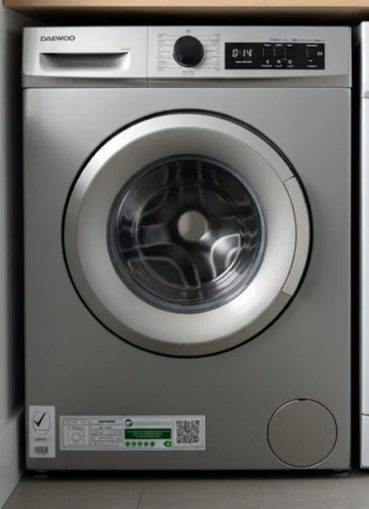 Daewoo 7kg Front Load Washer | Digital Display & Anti - Allergy Cycle - althahanifurniture