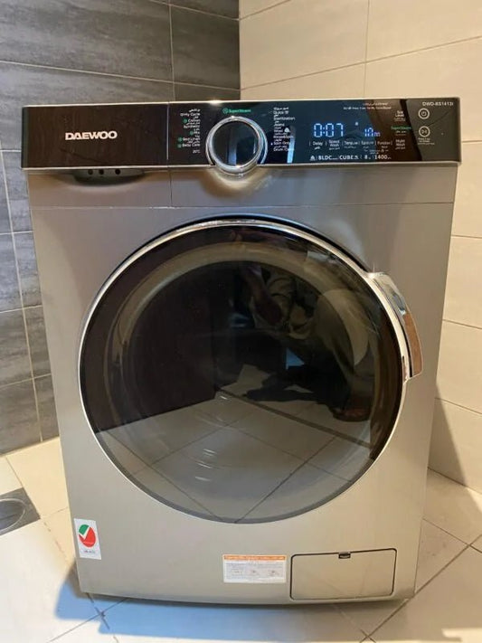 Daewoo 8kg Front Load Washing Machine - althahanifurniture