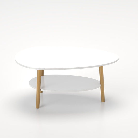 Danube Home Santana Coffee Table – White (Used – 5 Months, Excellent Condition) - althahanifurniture
