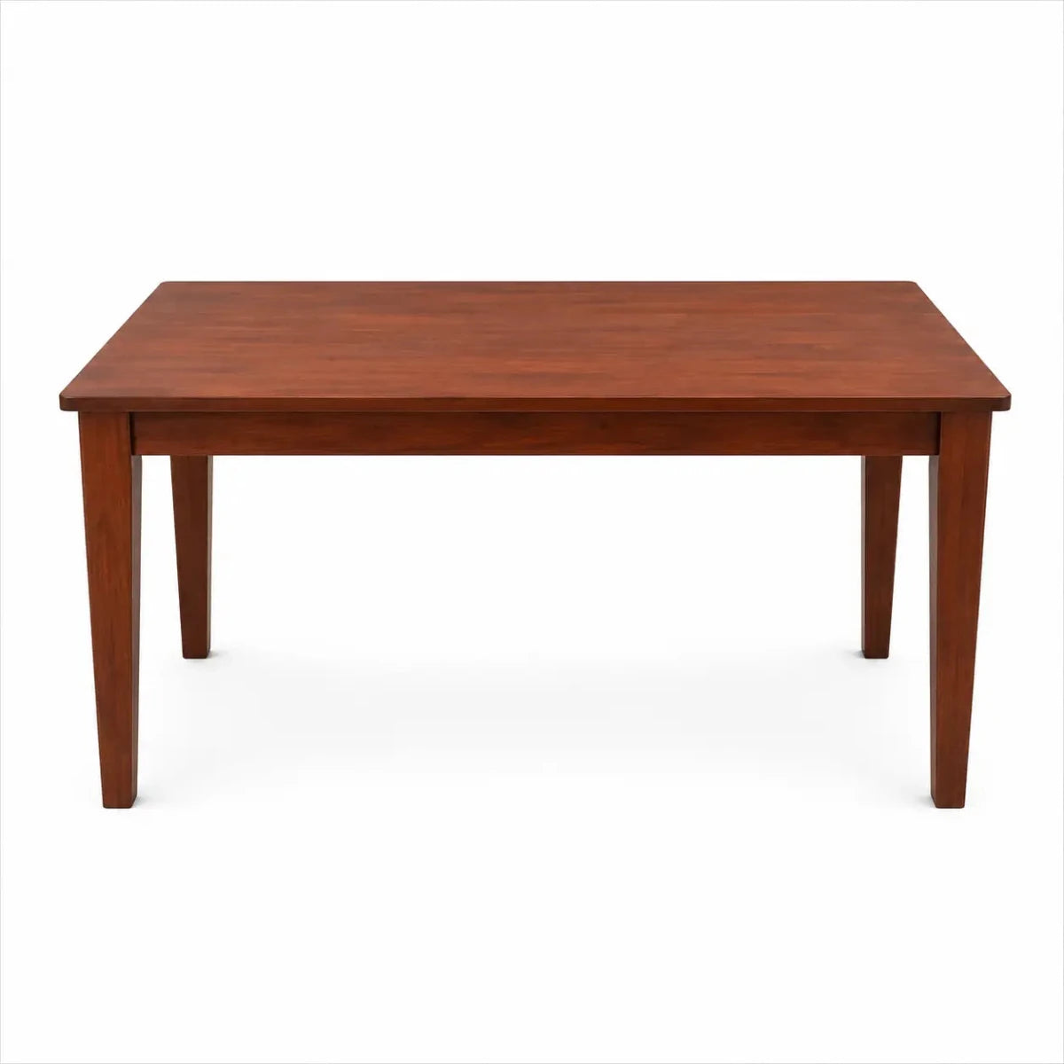 Danube Home Wallace 6-Seater Wooden Dining Table | Walnut - used 8 months - Al Thahani Furniture