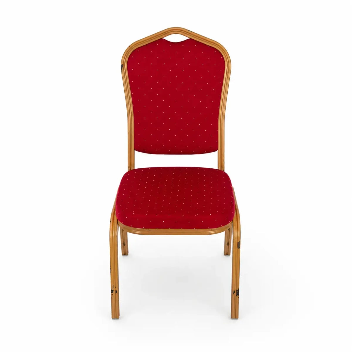 DEEP SLEEP Premium Red Banquet Chair - used 2 Years - Al Thahani Furniture