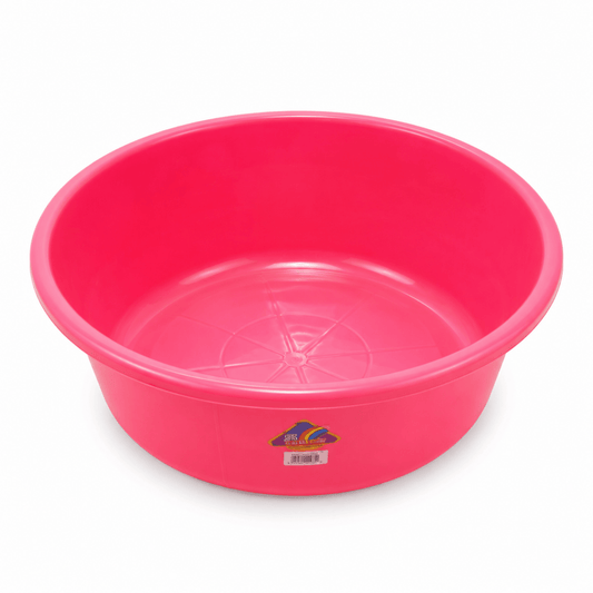 Family Plastic Multipurpose Basin | Pink, Versatile Washbasin - Al Thahani Furniture
