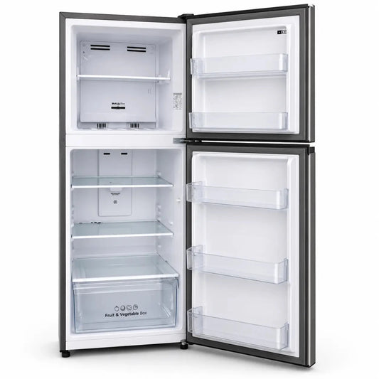 Hisense HTM55203D2 Top Mount Refrigerator | 264L Gross, Total No Frost, Silver - used 4 months - Al Thahani Furniture