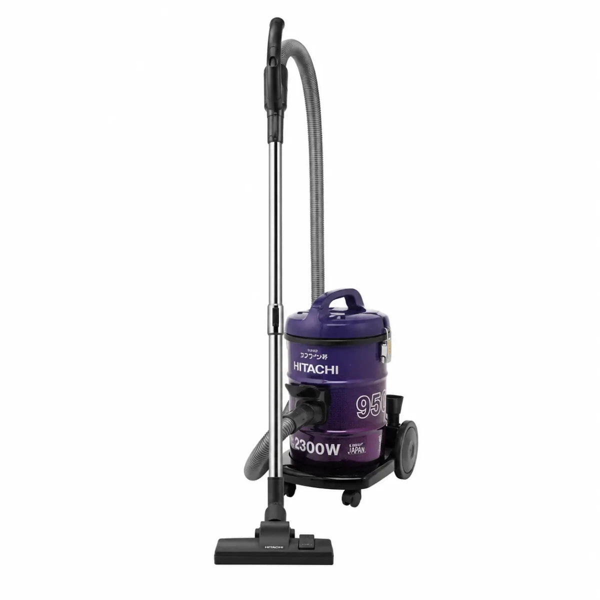 Hitachi CV-955N Drum Vacuum Cleaner | 2100W, 18L, Aero Power Brush - Brand New - Al Thahani Furniture