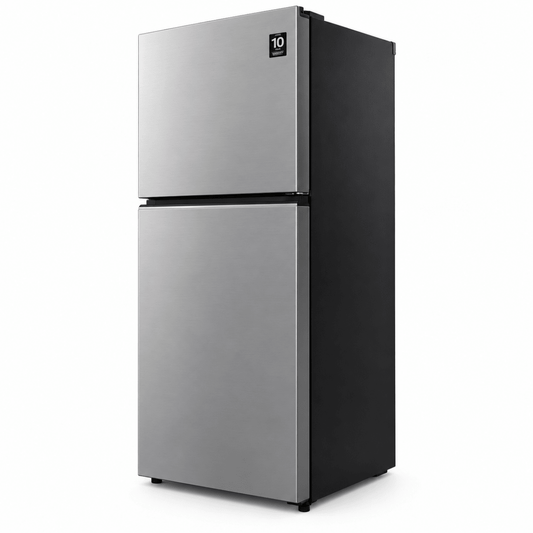 Hitachi HRTN6408SPSVAE 374L Inverter Top Freezer Refrigerator – Premium Silver - Al Thahani Furniture