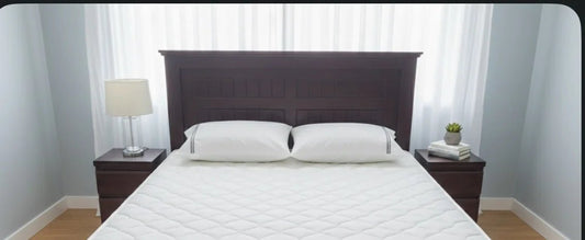 Home Box Complete Queen Bedroom Set | 150×190 cm Bed + Mattress | Kulltorp Dresser with Mirror & Stool | Hampton 3‑Door Wardrobe - althahanifurniture