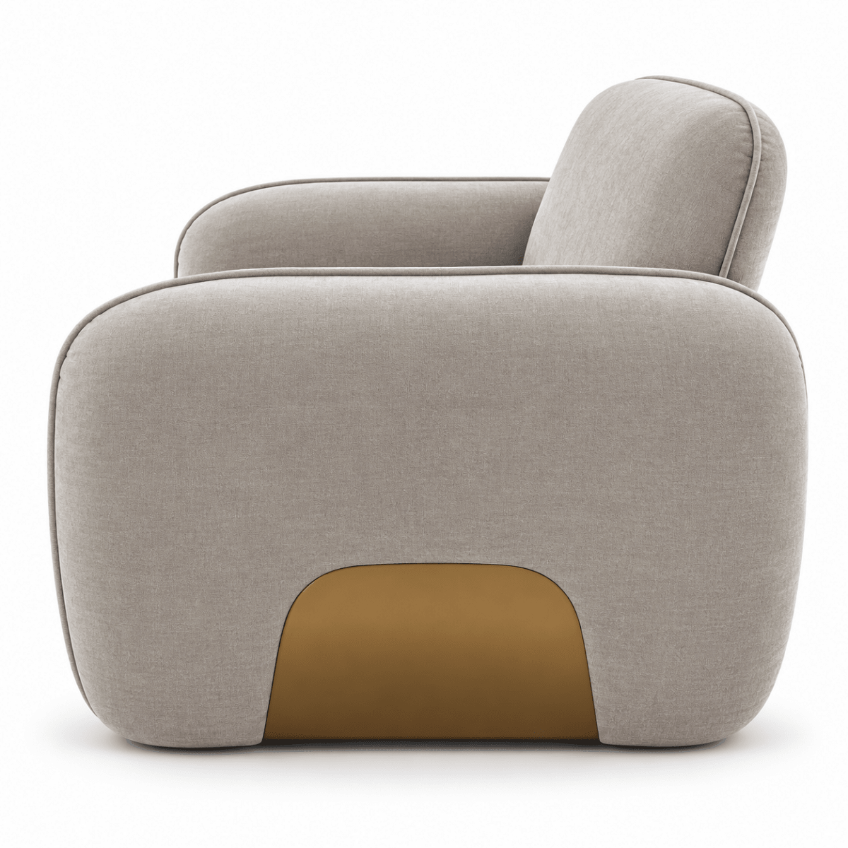 Home Box Falcon Arm Chair Fabric Sofa – Grey – 108 × 91 × 79 cm - Al Thahani Furniture