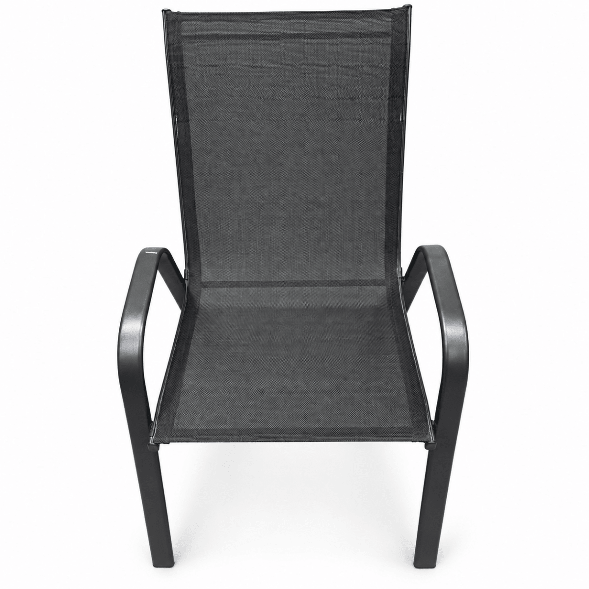 Home Box Merton Outdoor Chair with Textilene Mesh – Black - Al Thahani Furniture