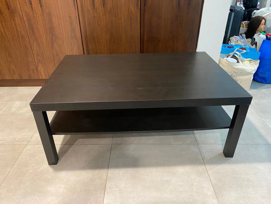Home Box Modern Center Table | Black Wooden Finish - althahanifurniture