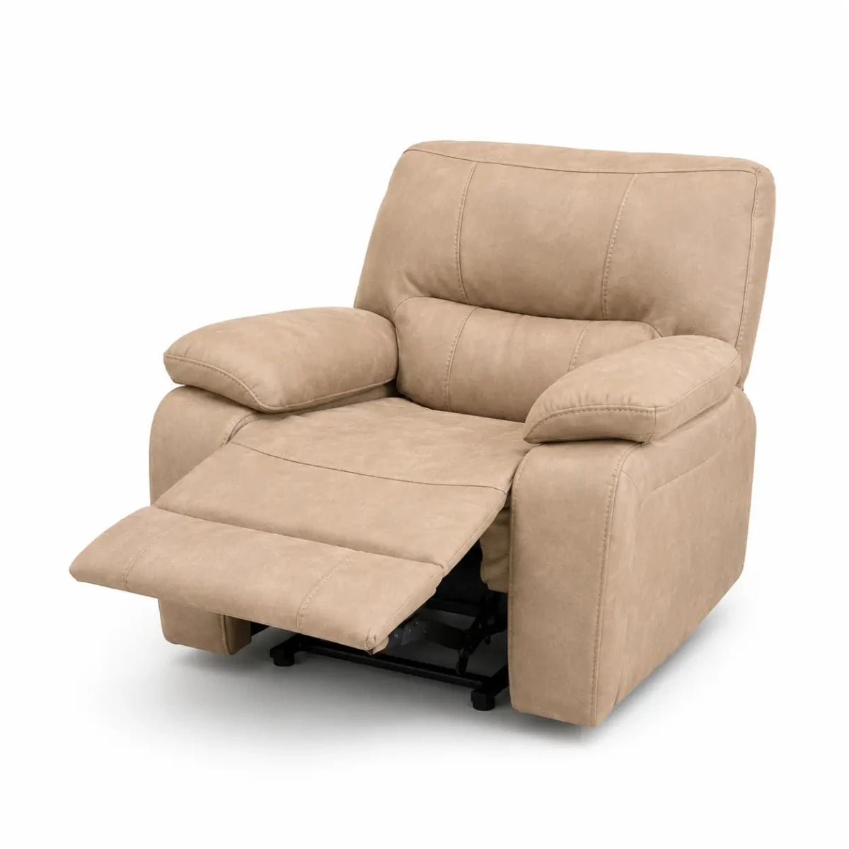 Home Center Harmony Fabric Recliner | 1-Seater, Solid Wood Frame - used 5 months - Al Thahani Furniture