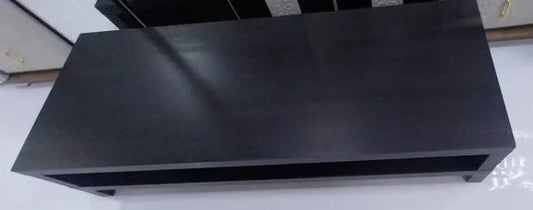 IKEA Center Table with Lower Storage Shelf | Black | Modern Minimalist Design - althahanifurniture