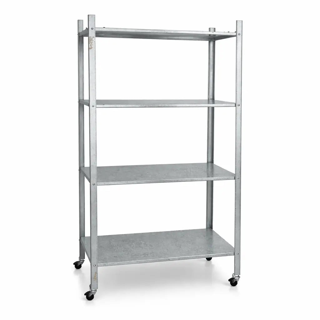IKEA HYLLIS Shelving Unit – Galvanized Steel – 60x27x140 cm - althahanifurniture