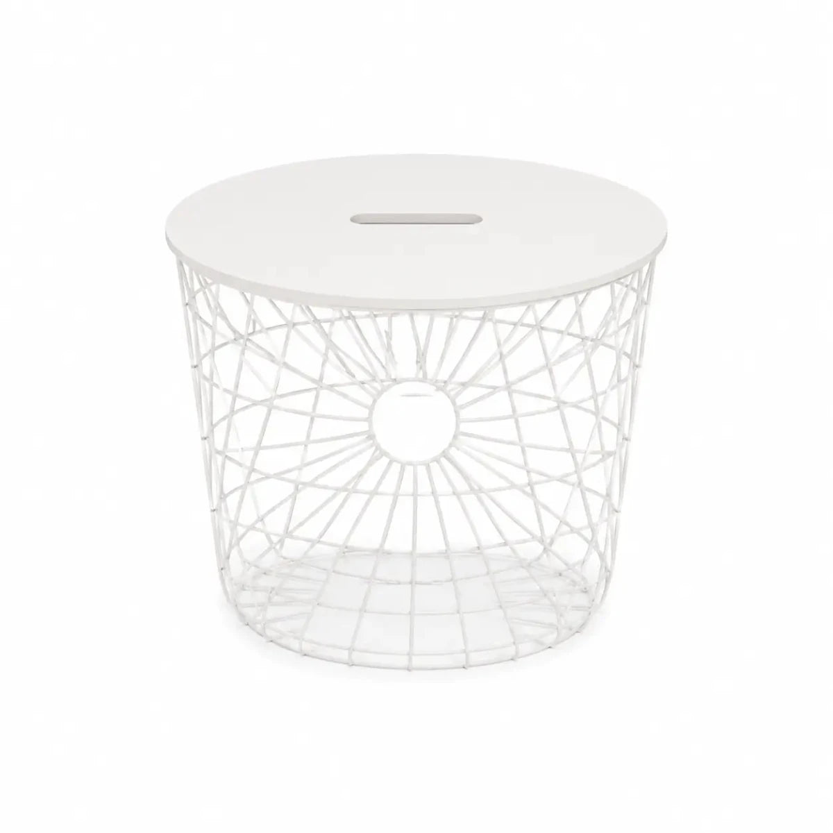 IKEA Kvistbro Storage Table | White, 35.7x35.7x48.4 cm - Al Thahani Furniture