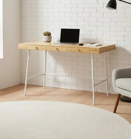 IKEA LILLÅSEN Desk | Bamboo Top - althahanifurniture