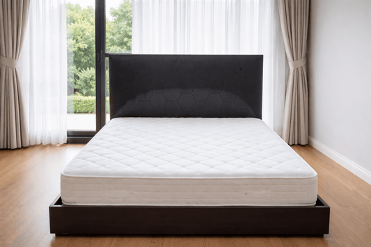 IKEA MALM High Bed Frame with Mattress – Black - Brown – King Size 180x200 cm - althahanifurniture