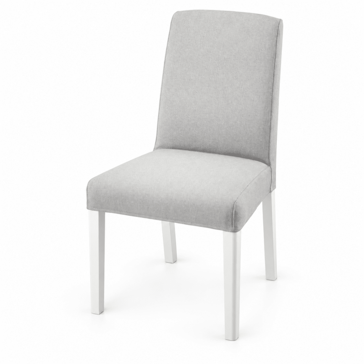 IKEA MARIEDAMM Oval Dining Table with 4 Upholstered Chairs – White – 180 × 100 cm - Al Thahani Furniture
