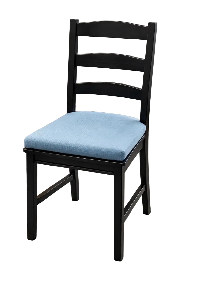 IKEA NORDVIKEN Chair – Black – Solid Wood – Classic Ladder - Back Design – 44x54x97 cm - althahanifurniture