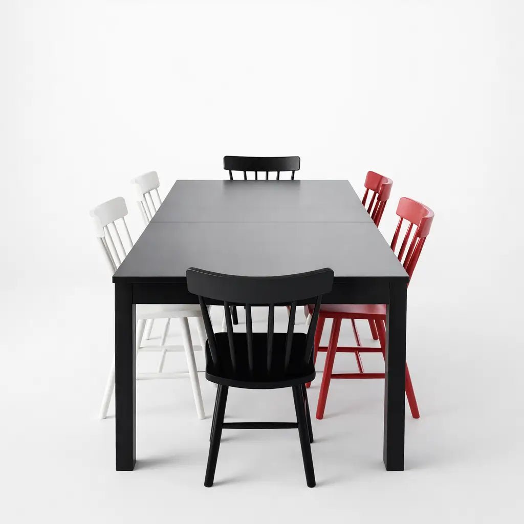 IKEA NORDVIKEN Extendable Dining Table & Chairs Set – used 8 months - althahanifurniture