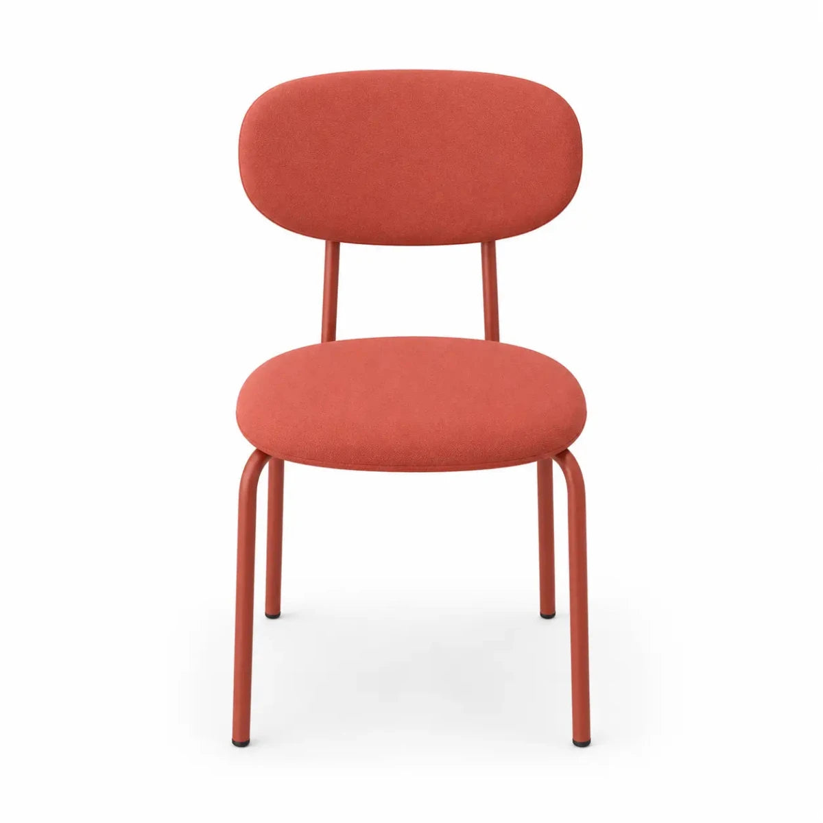 IKEA ÖSTANÖ Chair | Red - Brown/Remmarn, 45x45x76 cm - used 7 months - Al Thahani Furniture
