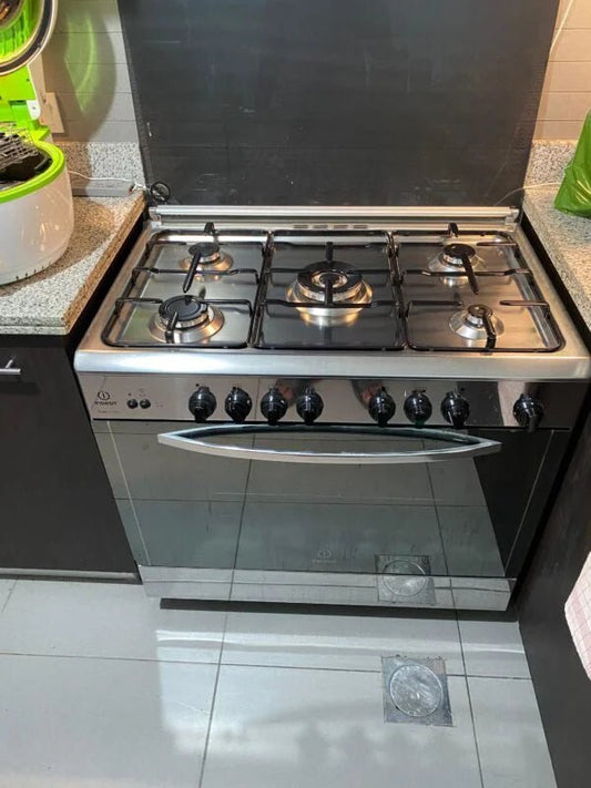 Indesit 90x60cm Freestanding Gas Cooker - althahanifurniture