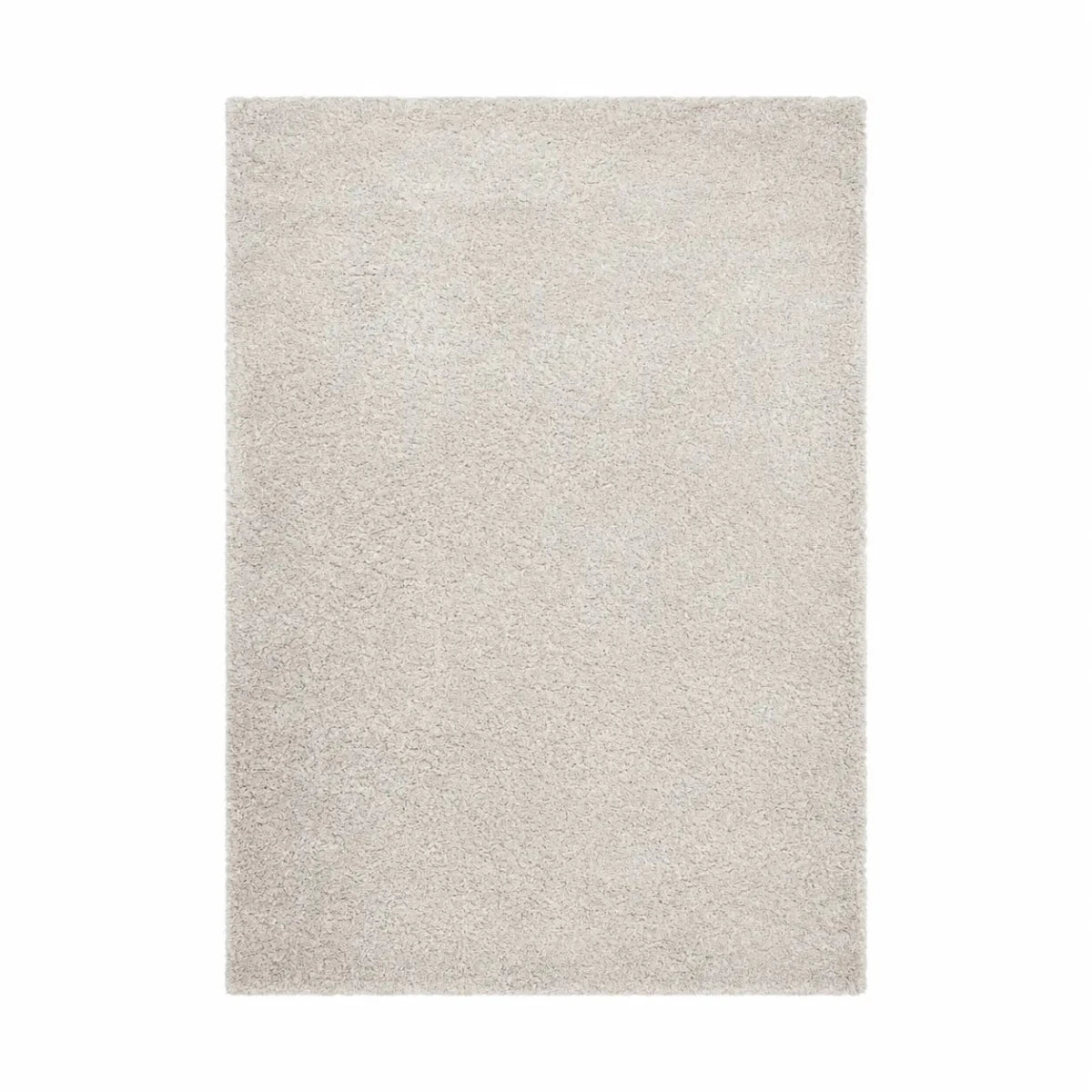 JONATHAN Y Mercer Shag Plush Area Rug | Cream, 160x230 cm - used 3 months - Al Thahani Furniture