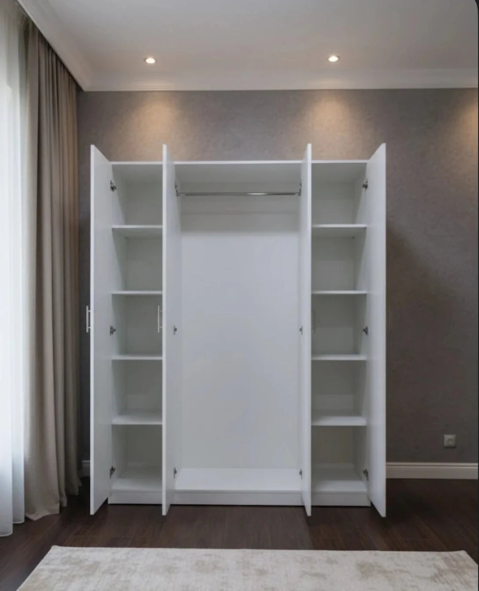 King Bedroom Set | Premium White & Brand New, AFT Pentair Series - althahanifurniture