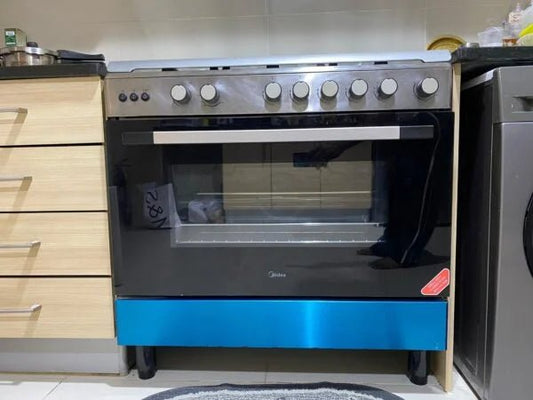 Midea 90*60cm Freestanding Gas Cooker | Professional - Grade Power & Safety - althahanifurniture