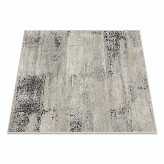 Modern Abstract Area Rug | Beige, Grey & Black | 200 × 300 cm - Al Thahani Furniture