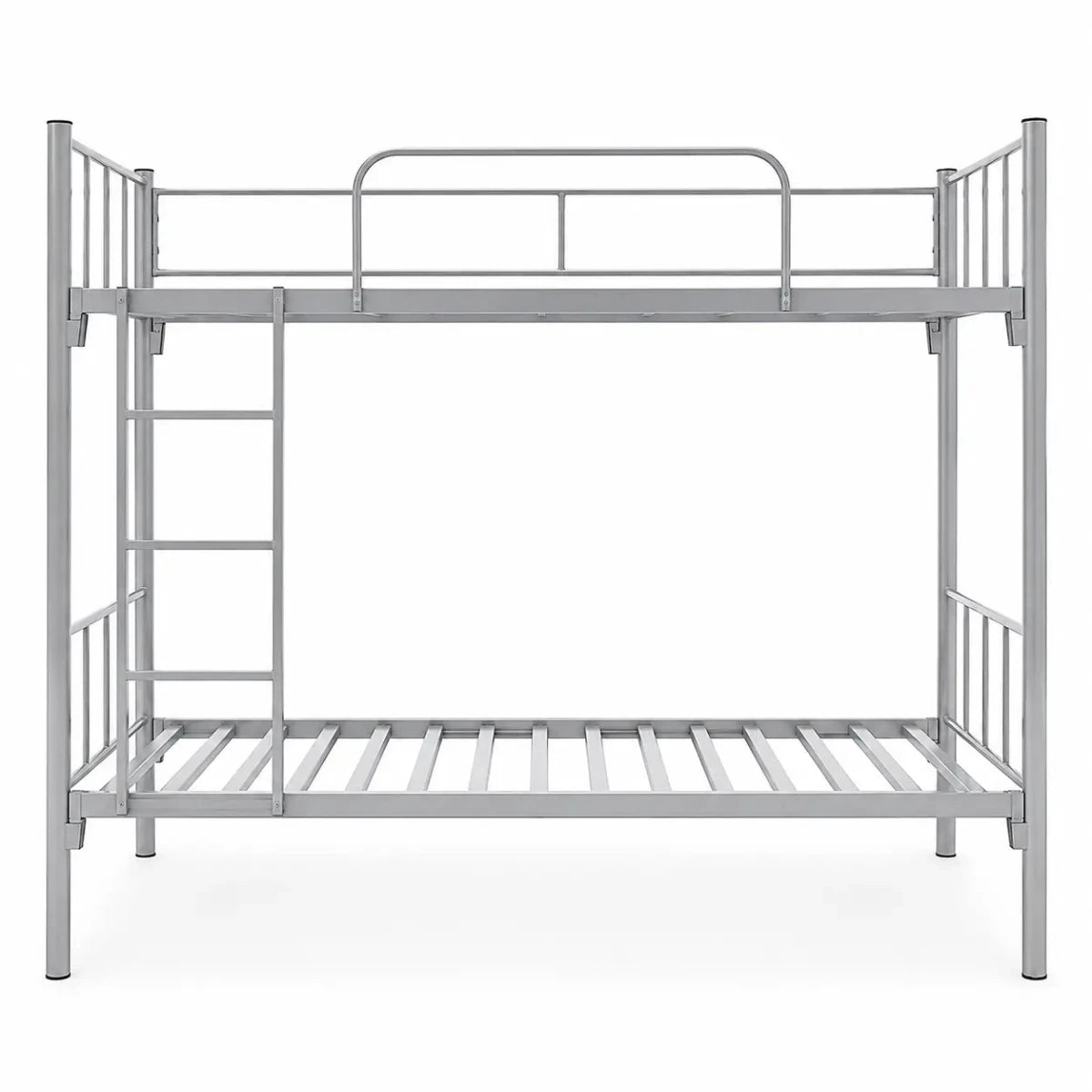 Nad Furniture HK2 Steel Bunk Bed | Silver, 190x90x170 cm, No Mattress - Al Thahani Furniture