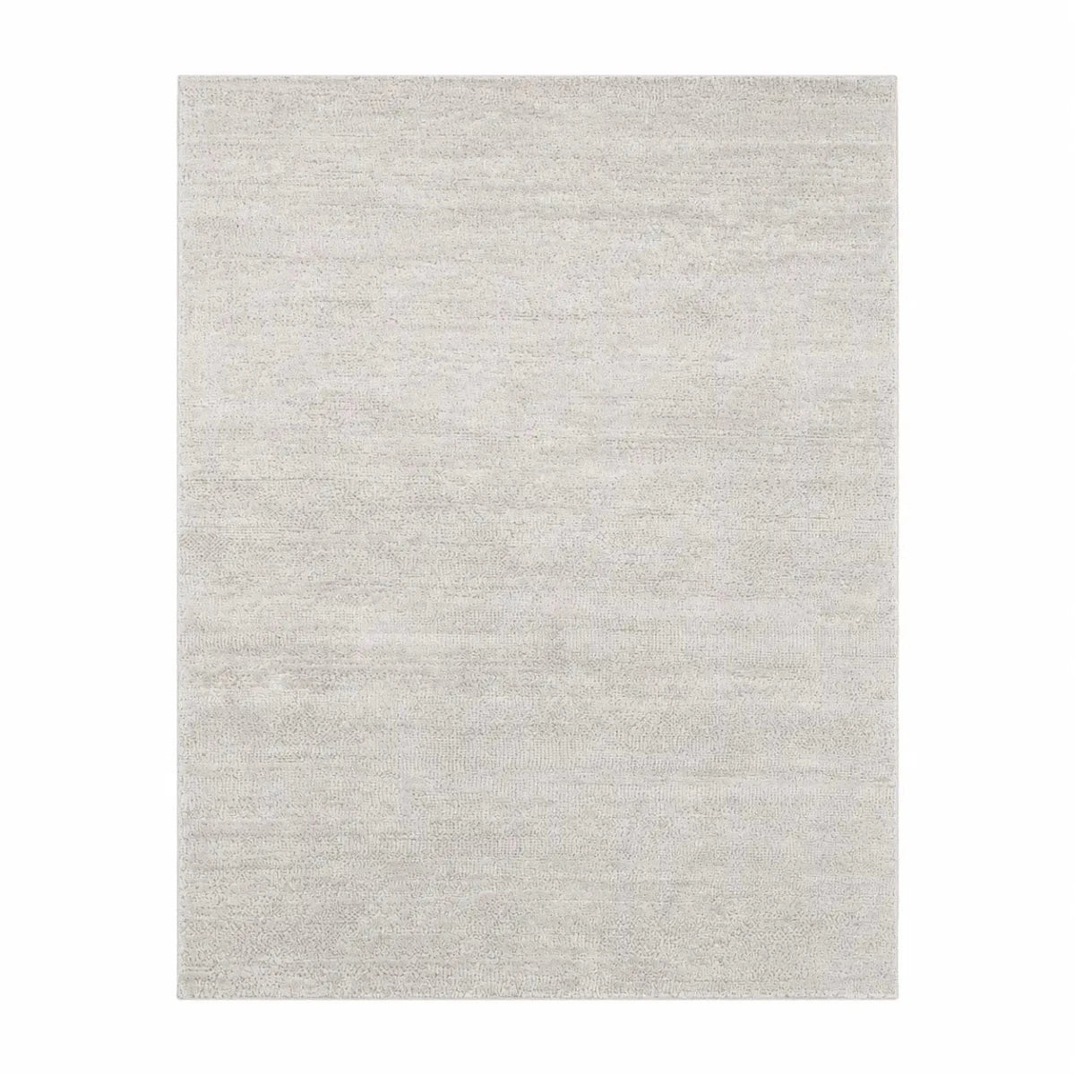 Neva Grey Rug | Hand-Tufted, Solid Light Grey, 160x230 cm - used 5 months - Al Thahani Furniture