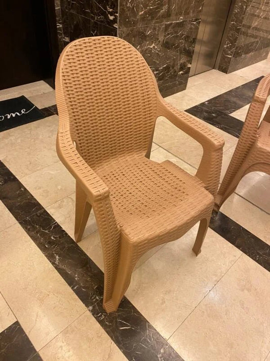 Pan Home Set of 3 Plastic Chairs - althahanifurniture