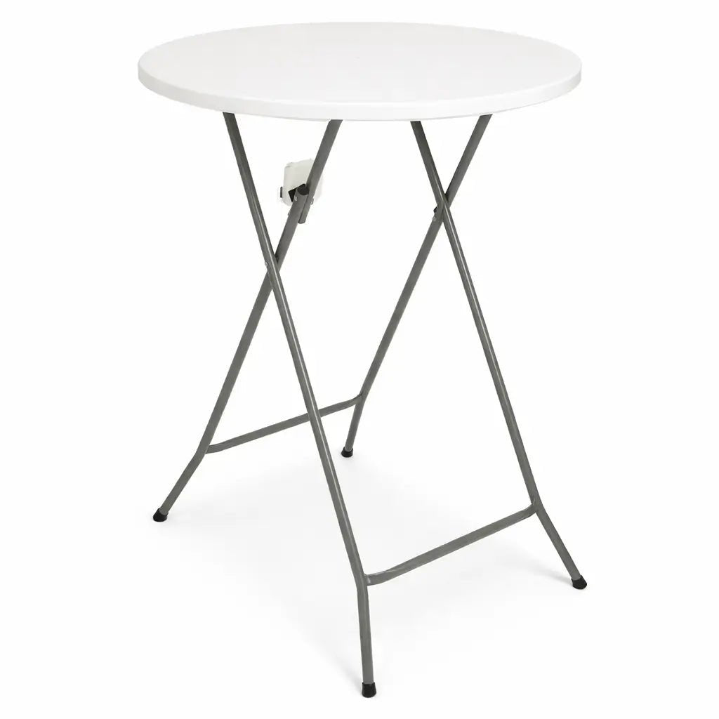 Round Plastic Bar - Height Folding Table – Used 2 Months (Excellent Condition) - althahanifurniture
