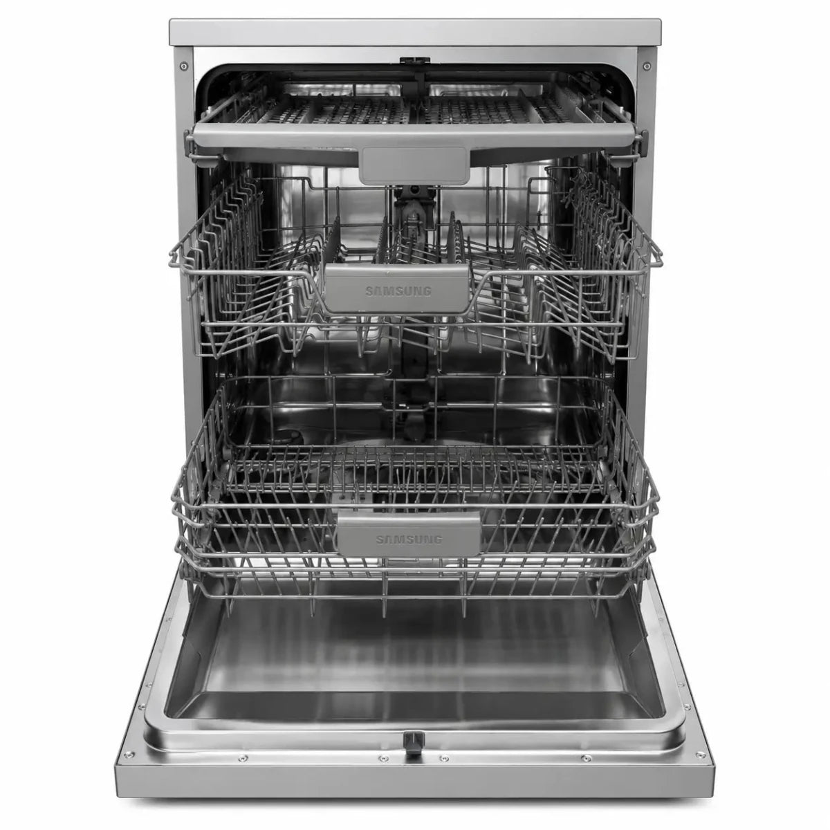 Samsung DW60M6050FS Freestanding Dishwasher | 14 Place Settings, 7 Programs - used 5 months - Al Thahani Furniture