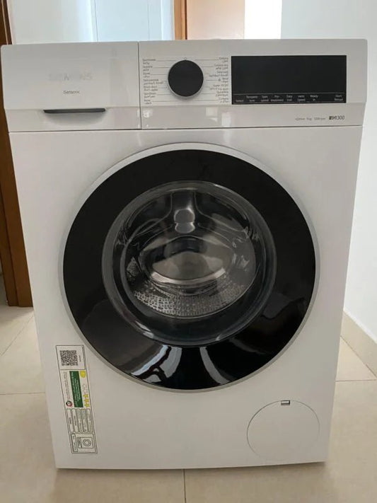 Siemens 9kg Front Load Washer | iQdrive Motor & iSensoric Technology - althahanifurniture