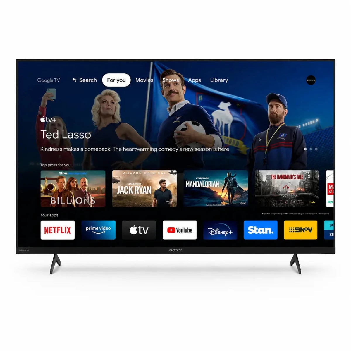 Sony X75H 55-Inch 4K HDR Smart Android TV | KD-55X7500H, X1 Processor - Al Thahani Furniture