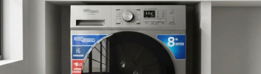 Super General Condenser Dryer | 8 kg Capacity | 16 Programs | Humidity & Temperature Sensors - althahanifurniture