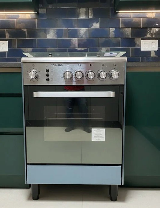Tornado 60x60cm Freestanding Gas Cooker –Rotisserie Oven - althahanifurniture