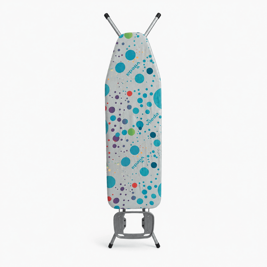 Vileda Foldable Height-Adjustable Ironing Board | Multicolour - Al Thahani Furniture