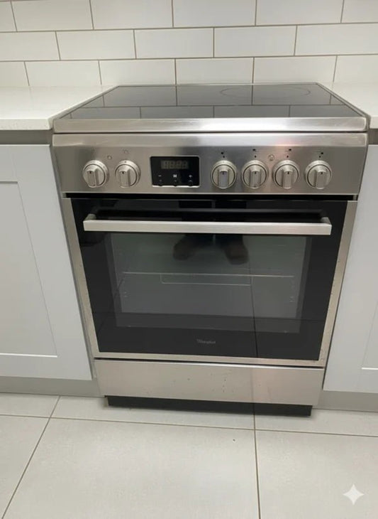 Whirlpool 60*60cm Freestanding Electric Cooker | Ceramic Hob & Spacious Oven - althahanifurniture