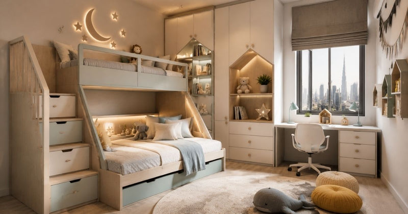 Best Beds for Small Kids Rooms: A Practical Guide for UAE Homes - Al Thahani Furniture