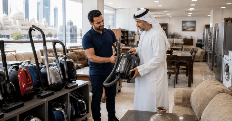 How Al Thahani Furniture Offers Affordable Used Vacuum Cleaners in Abu Dhabi - Al Thahani Furniture