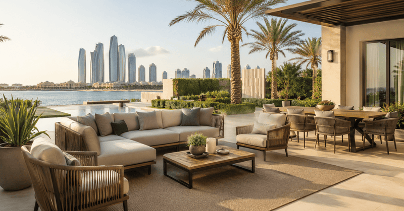 How to Choose Outdoor Furniture in Abu Dhabi for Stylish and Durable Spaces - Al Thahani Furniture