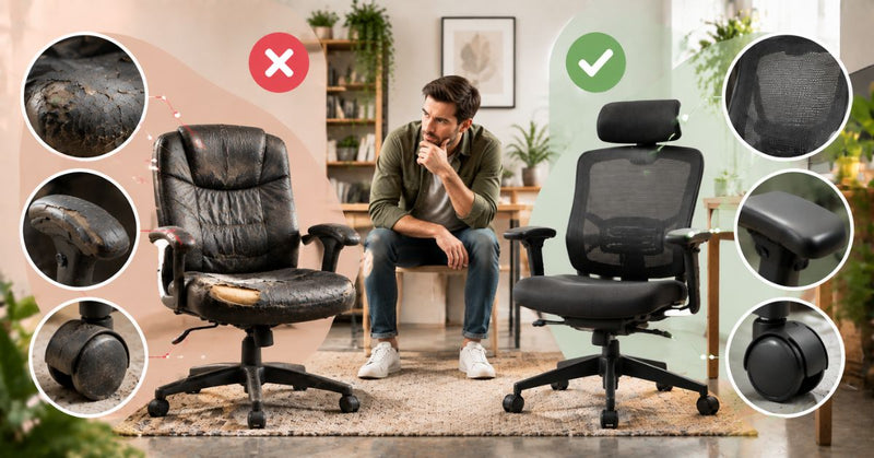 When Should You Replace an Office Chair? Signs of Worn-Out Support - Al Thahani Furniture